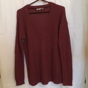 V-Necked sweater